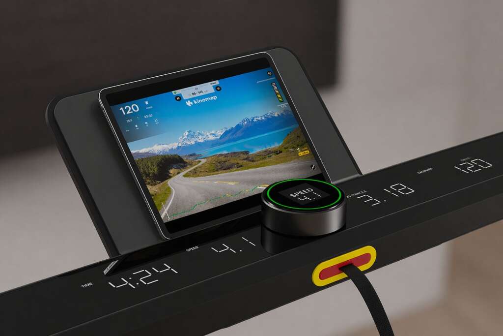 WalkingPad X21 speed dial and OLED display console